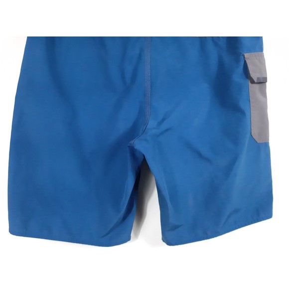 Tavik Modern Beach Culture Blue & Gray Board Shorts Swim Trunks Mens Size 32 - Picture 9 of 14